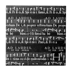 grunge music notes tile