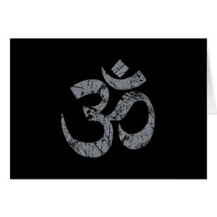 Grunge OM Symbole Spiritualité Yoga