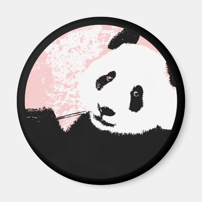 grunge panda. magnet (Front)