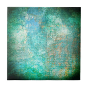 Grunge Patina vintage background Ceramic Tile