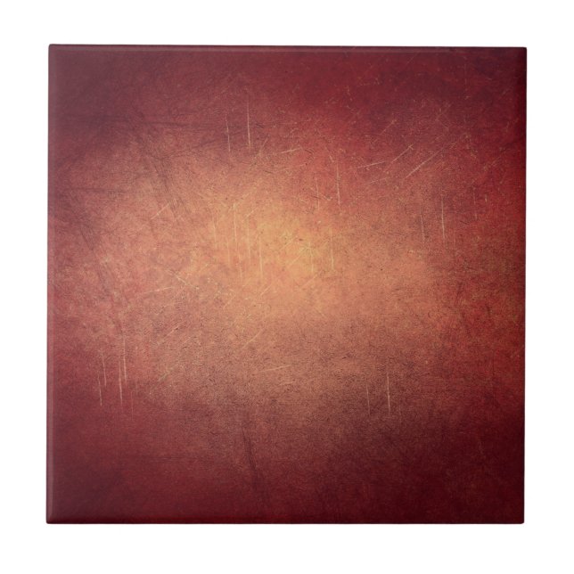 Grunge Patina vintage background Ceramic Tile (Front)