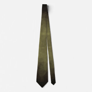 Grunge Polygon Background - Yellow  Tie
