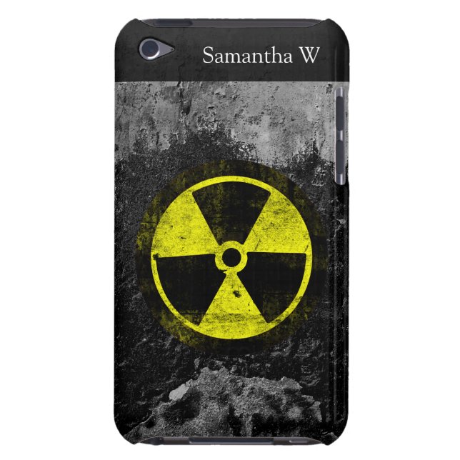 Grunge Radioactive Symbol Case-Mate iPod Touch Case (Back)