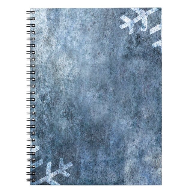 Grunge rock background notebook (Front)