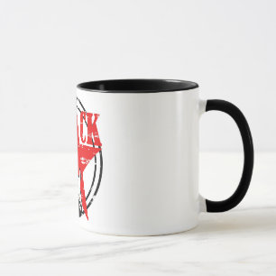 Grunge rock mug