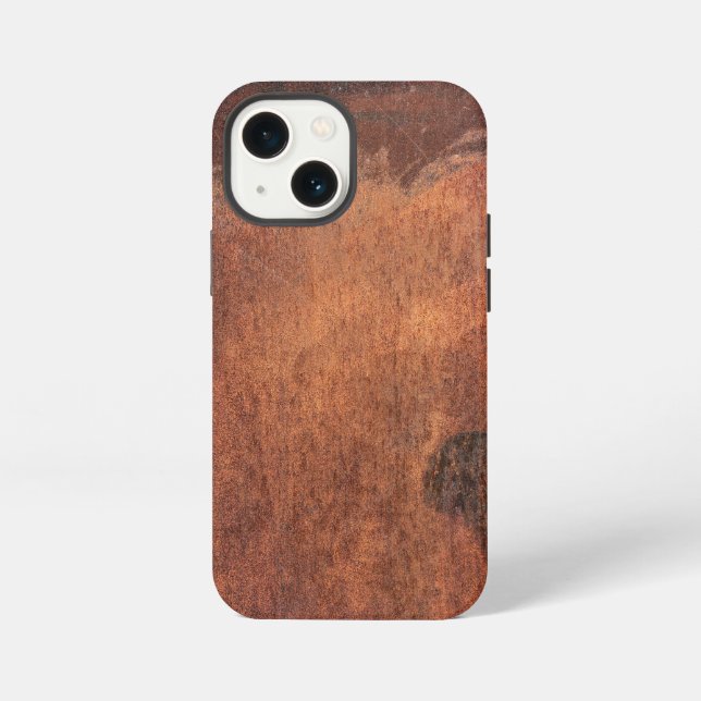 Grunge rust texture iPhone case (Back)