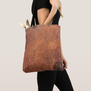 Grunge rust texture tote bag