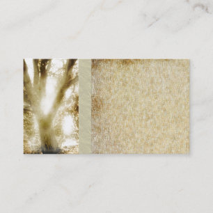 Grunge,Rustic,Natural Tree Business Cards