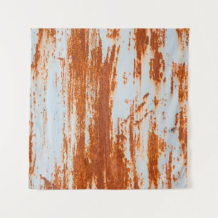 grunge rusty steel wall background and texture tapestry