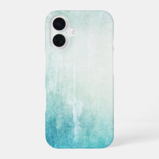 Grunge, scratches, texture, blue, atmosphere iPhone 16 case