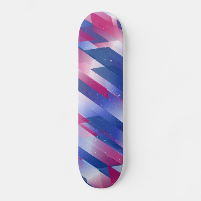 Grunge Skateboard Abstrait (Recto)