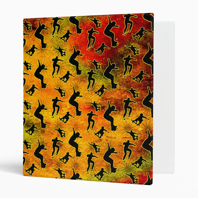 Grunge Skateboarding Binder (Front/Inside)