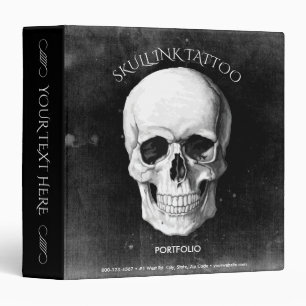Grunge Skull Binder