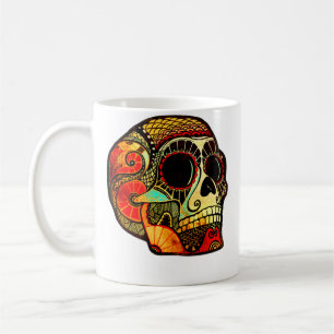 Grunge Skull Coffee Mug