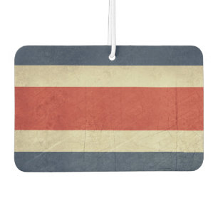 Grunge sovereign state flag of Costa Rica Air Freshener