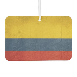 Grunge sovereign state flag of country of air freshener