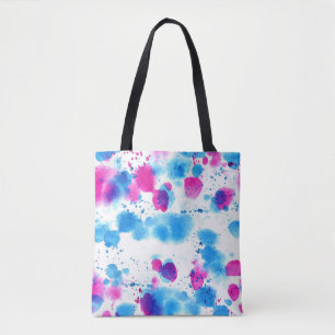 Grunge Stains Watercolor Texture Tote Bag
