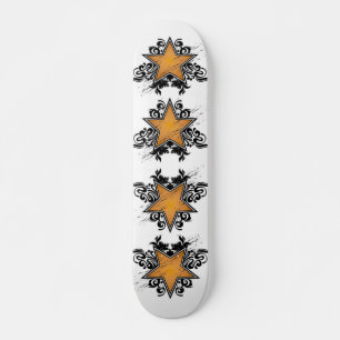 Grunge Stars Skateboard
