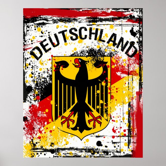 Grunge Style Germany - Germany Poster (Front)
