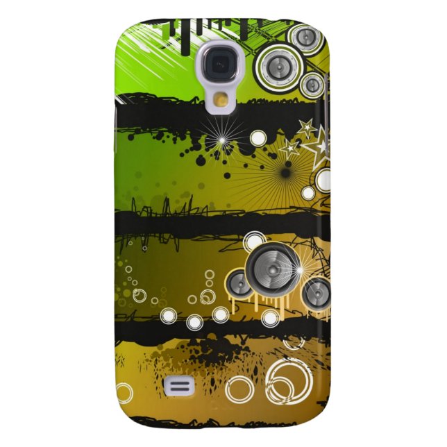 Grunge Style Music Banner Case-Mate Samsung Galaxy Case (Back)