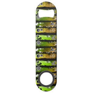 Grunge Style Music Banner Speed Bottle Opener