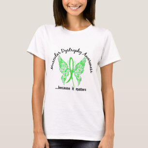 Grunge Tattoo Butterfly 6.1 Muscular Dystrophy T-Shirt
