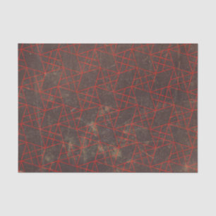 Grunge Texture Elegant Classy Weathered Red Grey Tissue Paper