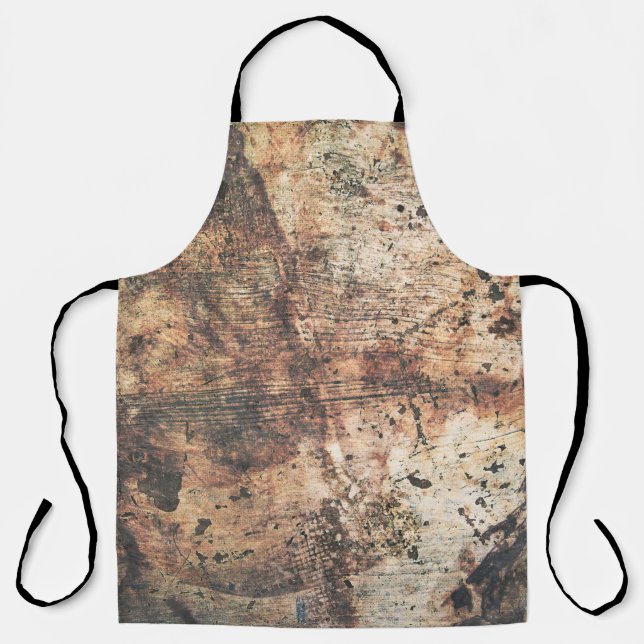 Grunge texture grunge texture wall apron (Front)