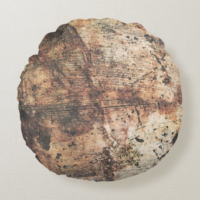 Grunge texture grunge texture wall round pillow (Front)