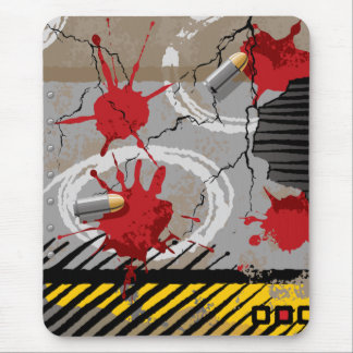 Grunge Texture Mouse Pad