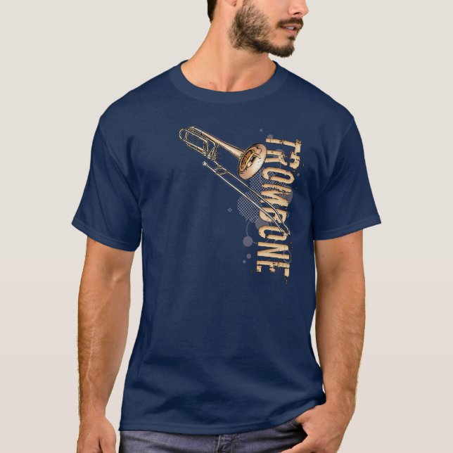 Grunge Trombone T-Shirt (Front)