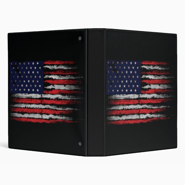 Grunge U.S.A flag Binder (Background)