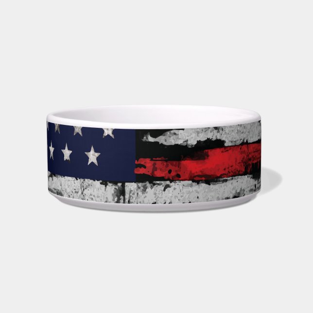 Grunge U.S.A flag Bowl (Front)