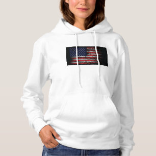 Grunge U.S.A flag Hoodie