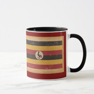 Grunge Uganda Flag Mug