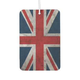 Grunge United Kingdom Flag Car Air Freshener