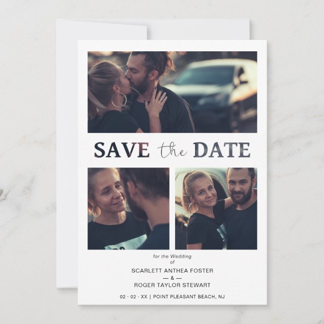 Grunge Urban Modern Minimalist Romantic 3 Photos  (Front)