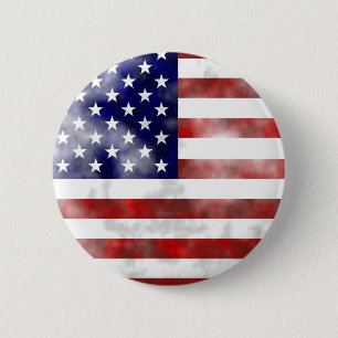Grunge Usa 2 Inch Round Button