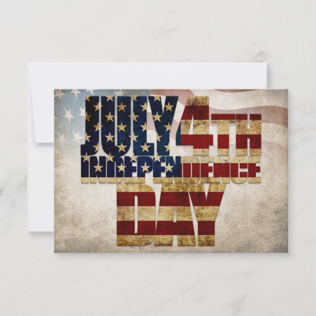 Grunge USA July 4th Independence Graphic (Front)