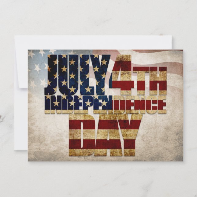 Grunge USA July 4th Independence Graphic (Front)