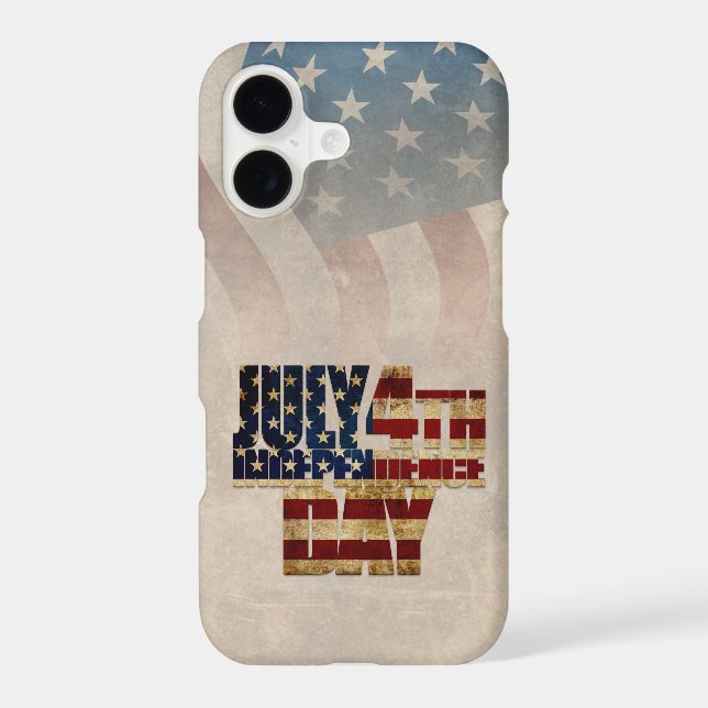 Grunge USA July 4th Independence Graphic (Back)