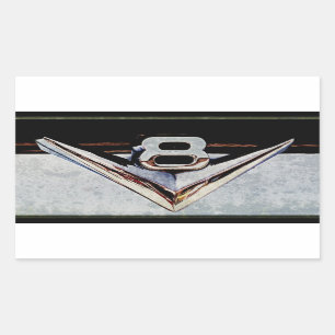 Grunge V8 Big Block Emblem Sticker