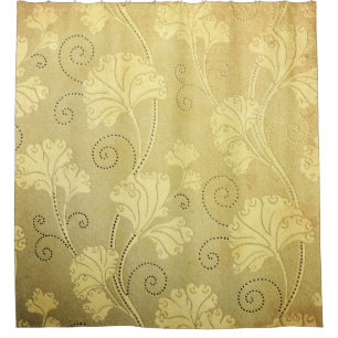 Grunge vintage flower pattern.