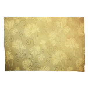 Grunge vintage flower pattern. pillowcase