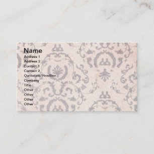 Grunge Vintage Wallpaper 2 Business Card