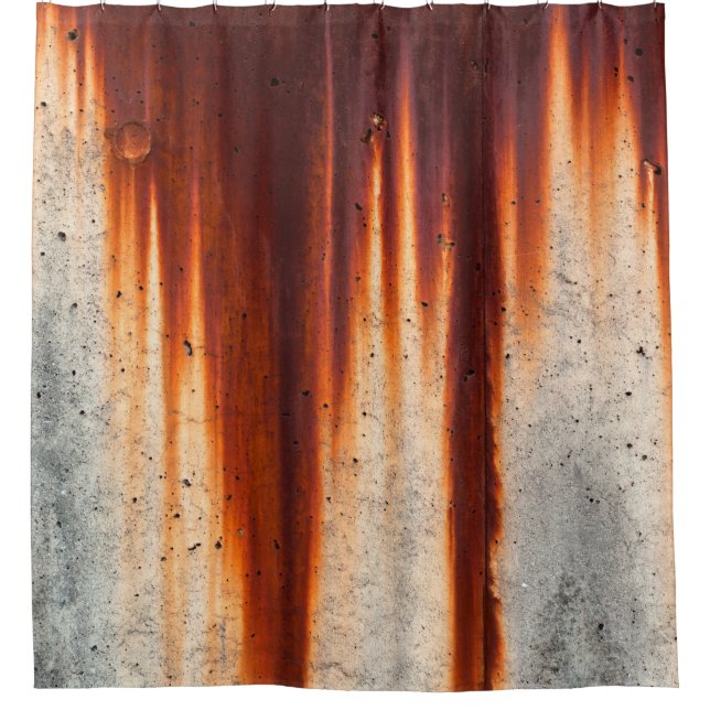 Grunge wall background with sags of rust (Front)