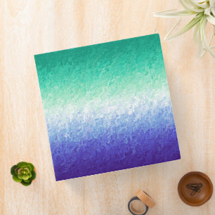 Grungy Abstract MLM Men Loving Men Pride Flag Binder