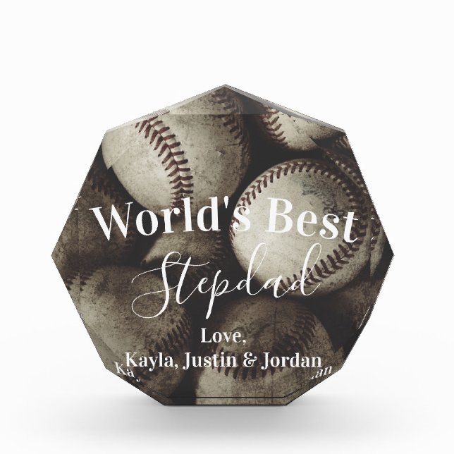 Grungy Baseballs, le meilleur bloc photo Stepdad d (Devant)