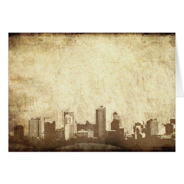 Grungy city background (Front Horizontal)