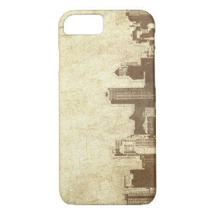 Grungy city background Case-Mate iPhone case